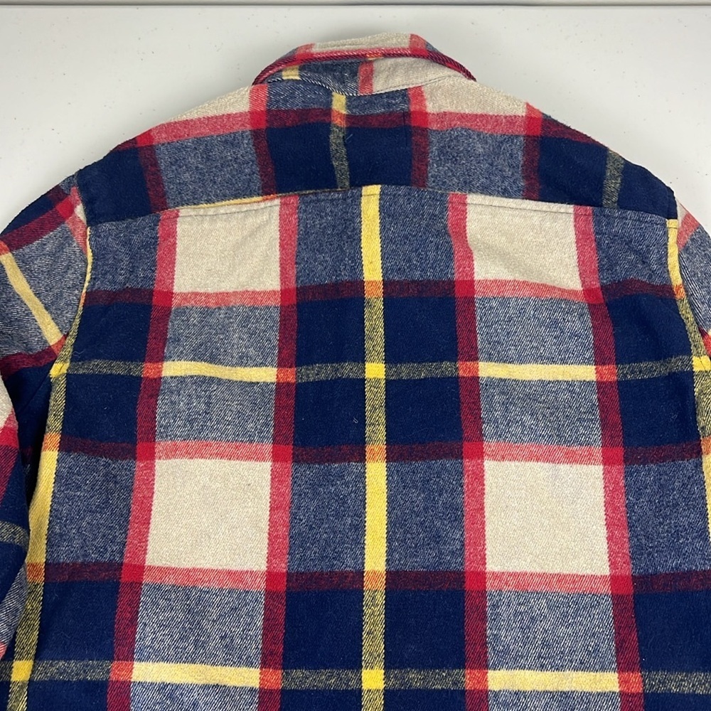 Abercrombie & Fitch thick flannel layering jacket EUC - Picture 8 of 12